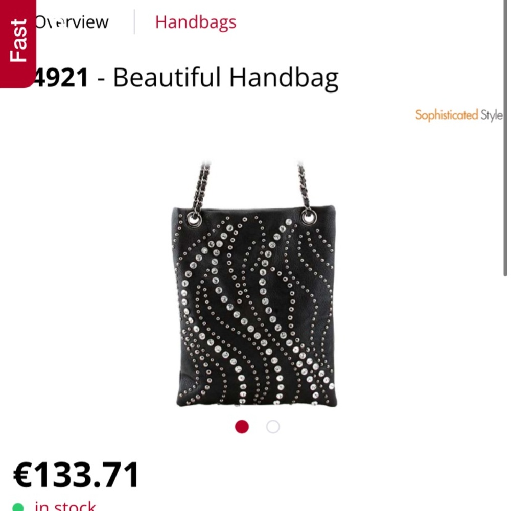 Black Handbag Hot Heels